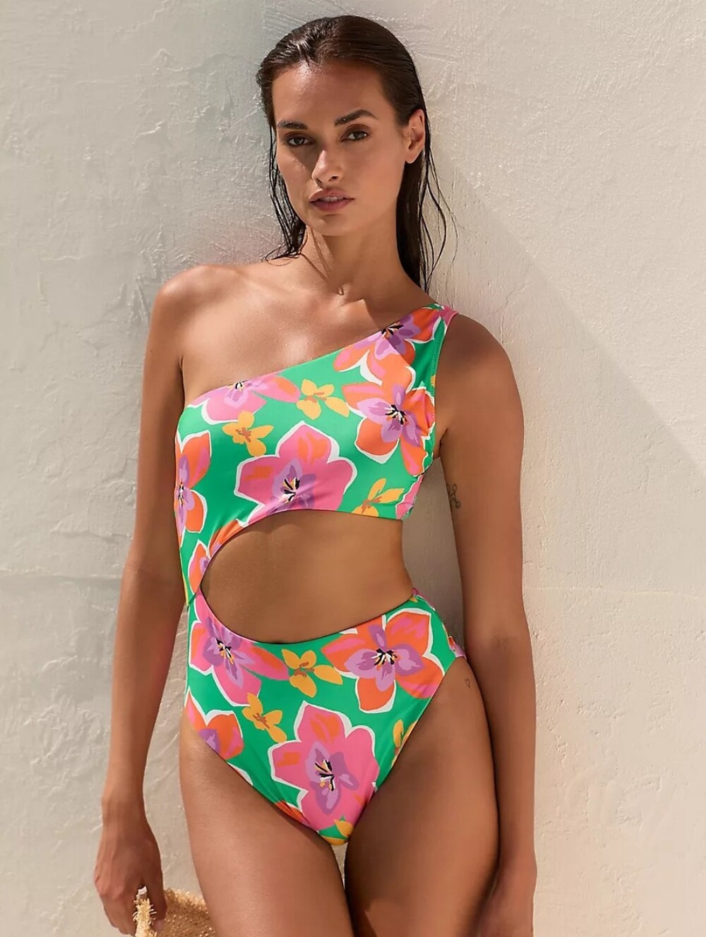 NWT Anthro Sanctuary Mio Super Bloom Floral One Piece Swimsuit FINAL PRICE